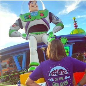 Oh Yeah Apparel Toy Story Land Disney Shirt 💜💚🚀